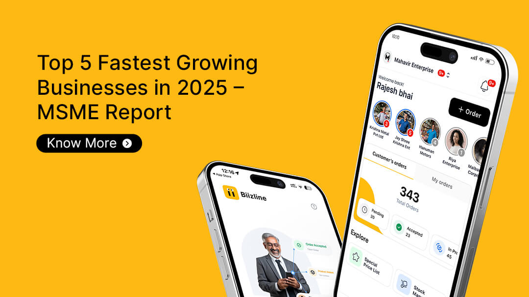 Top 5 Fastest Growing Businesses in 2025 – MSME Report